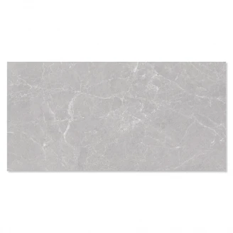 Marmor Klinker Saphir Ljusgrå Blank 60x120 cm-2